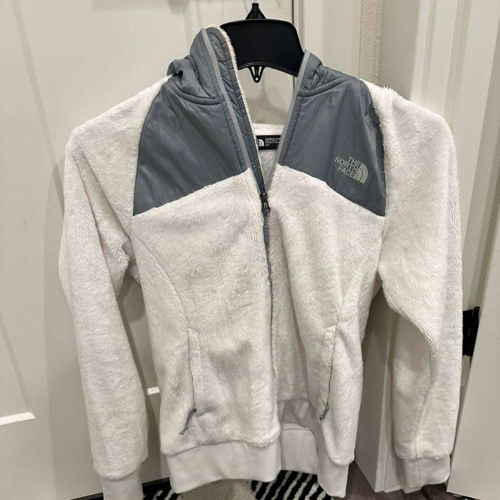 White and grey jacket